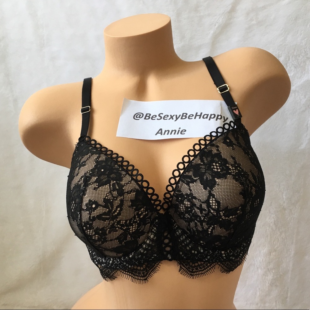 VS 32ddd DREAM ANGELS LINED DEMI BRA